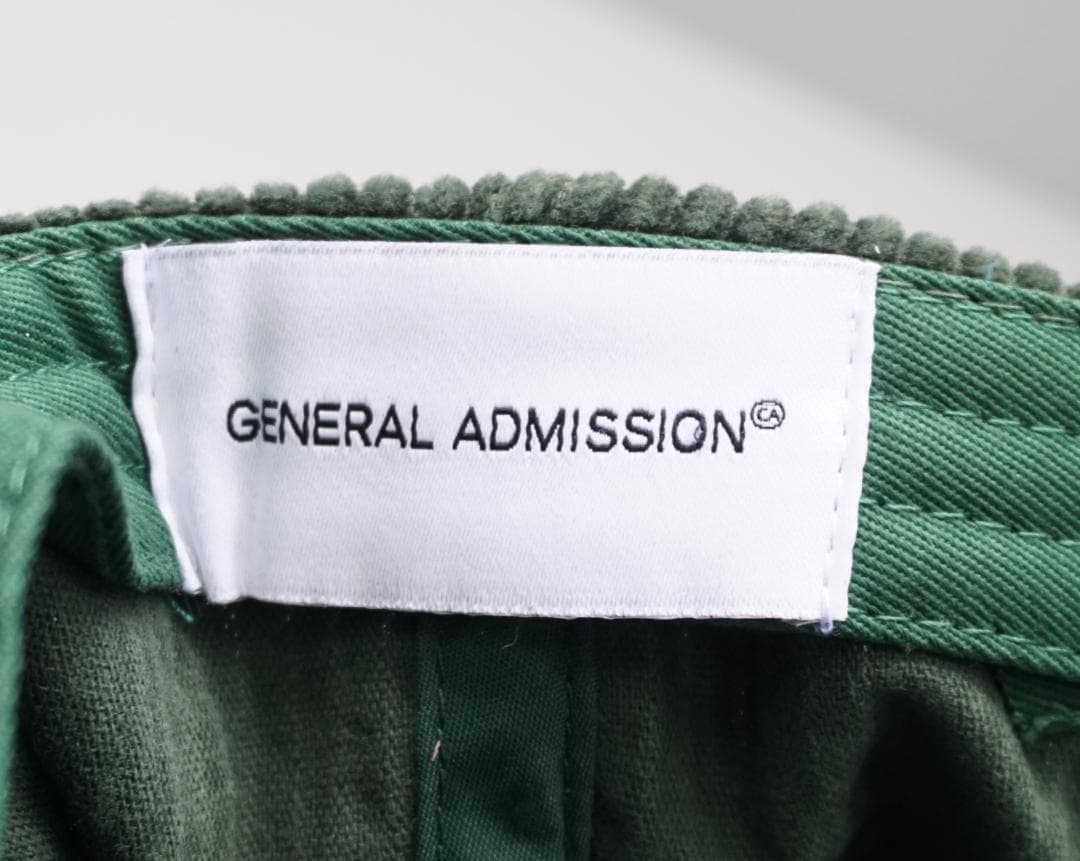 00's General Admission コーデュロイ キャップ Noah