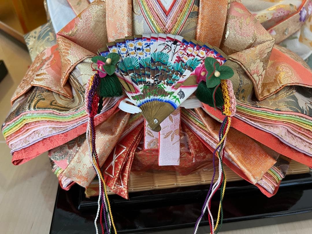 超豪華正絹★親王飾り★京人形　金沢金箔屏風