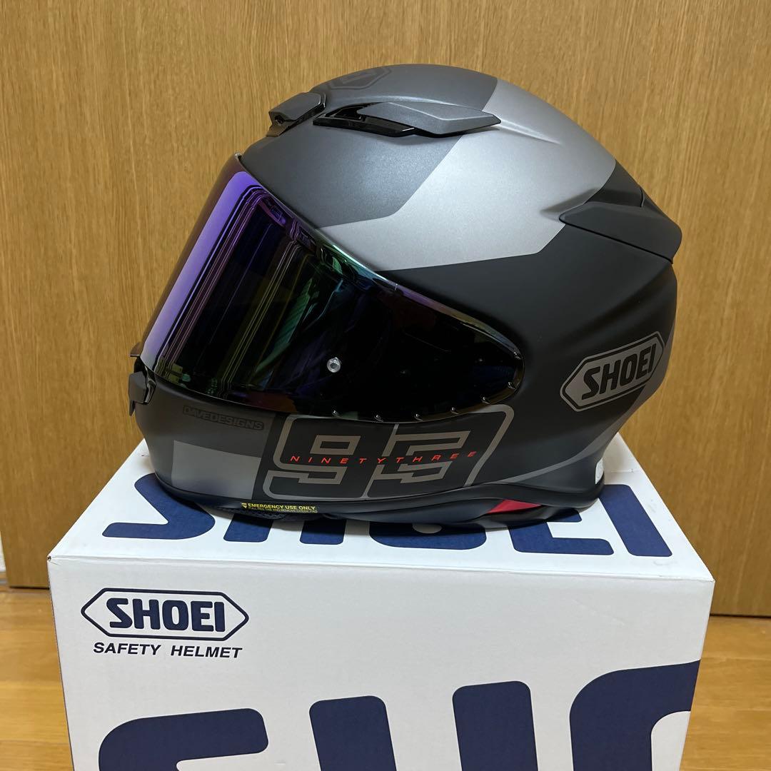 SHOEI Z-8 MM93 RUSH Lサイズ ミラーシールド付き