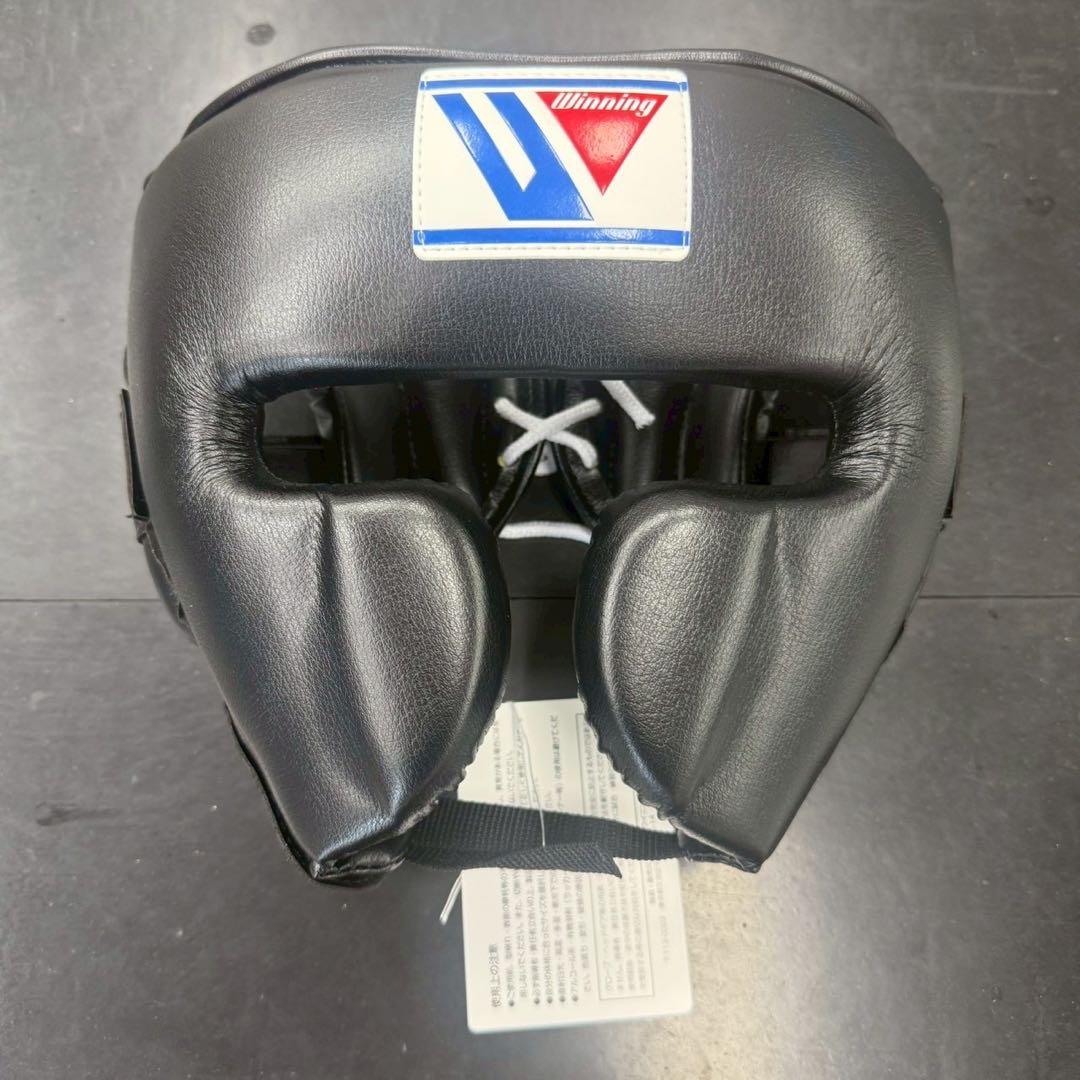 Winning ボクシングヘッドギアLサイズ　黒
