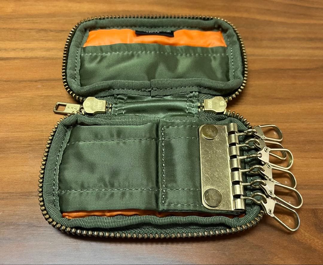 PORTER キーケース オリーブグリーン