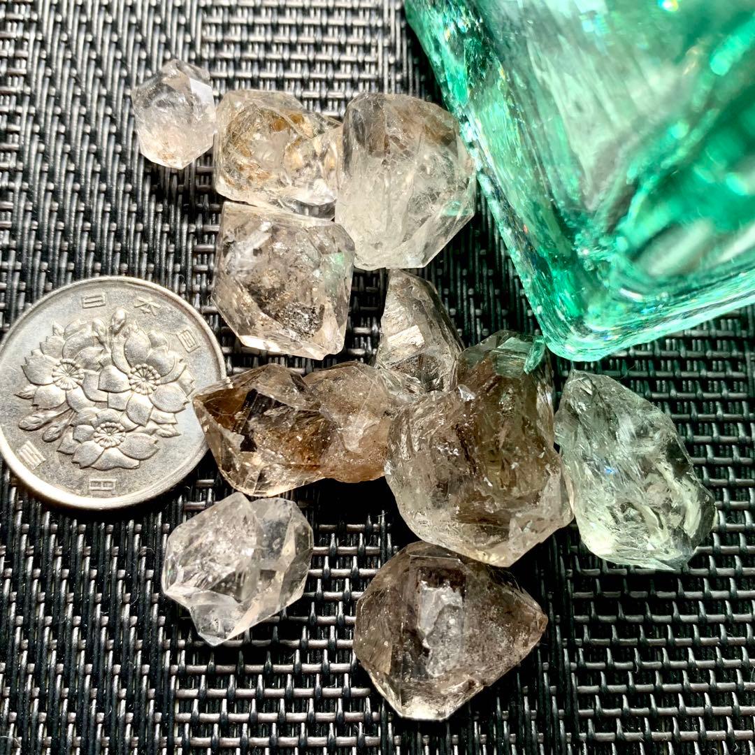 ペトロレアムクォーツ(大)10個セットq/蛍光水晶