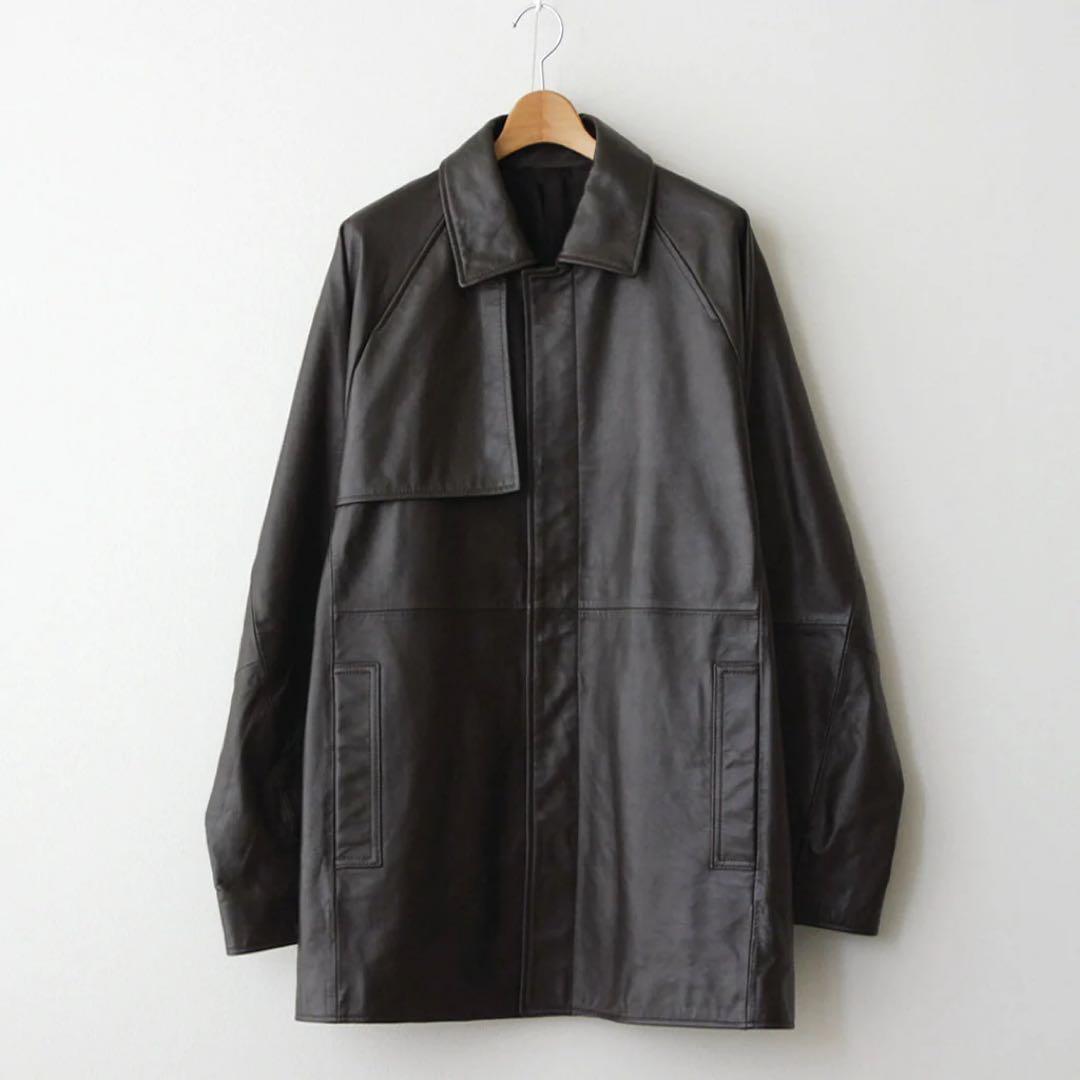 未使用 stein LEATHER HALF COAT レザージャケット