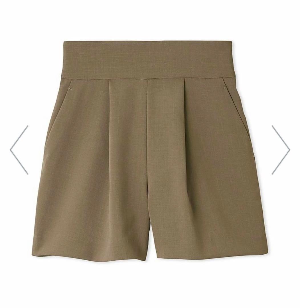 フレイアイディー FRAY ID ツータックキュロットパンツ／ウォッシャブル