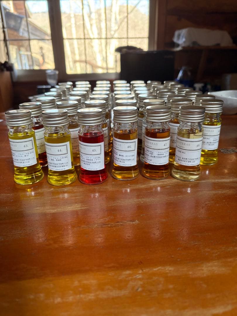 ソムリエ二次試験対策　リキュール48種類セット　（ヴィノテラス）開封済み