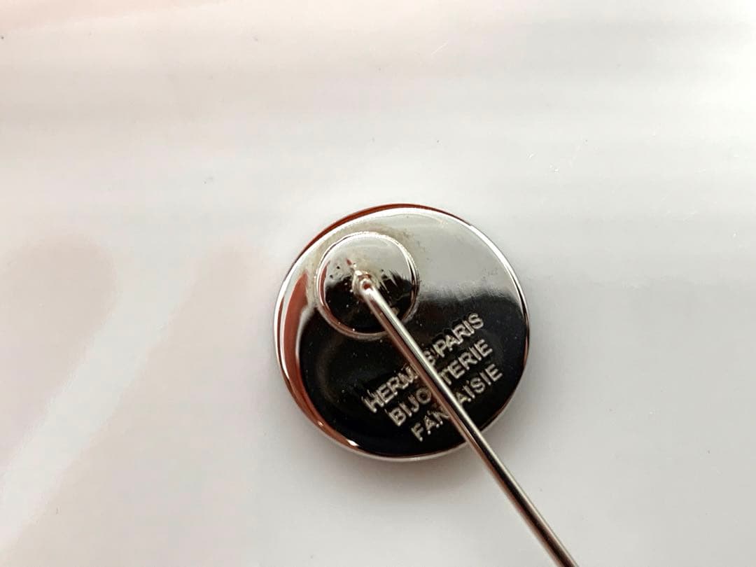 エルメス　コロゾ　ピンブローチ　美品