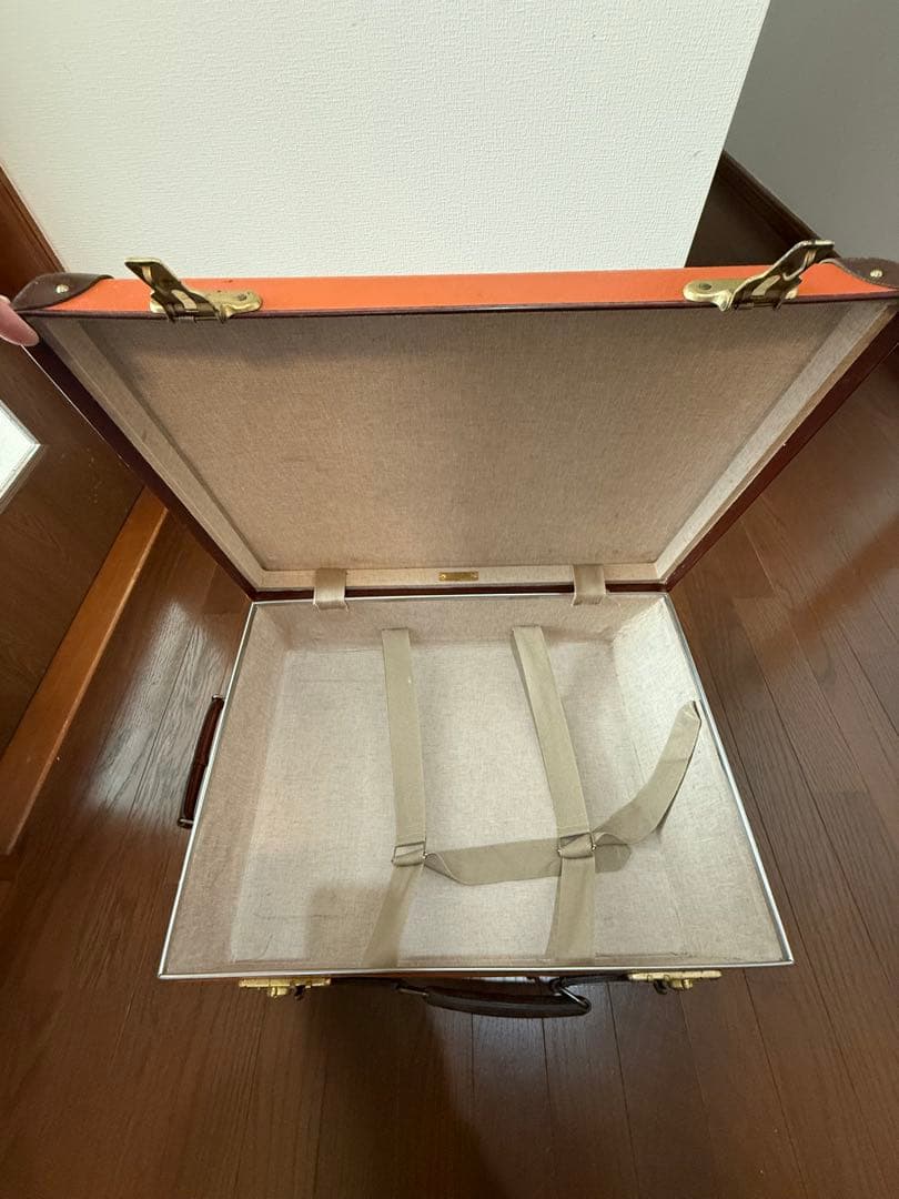 ★最終大特価★GLOBE-TROTTER オレンジ キャリーケース