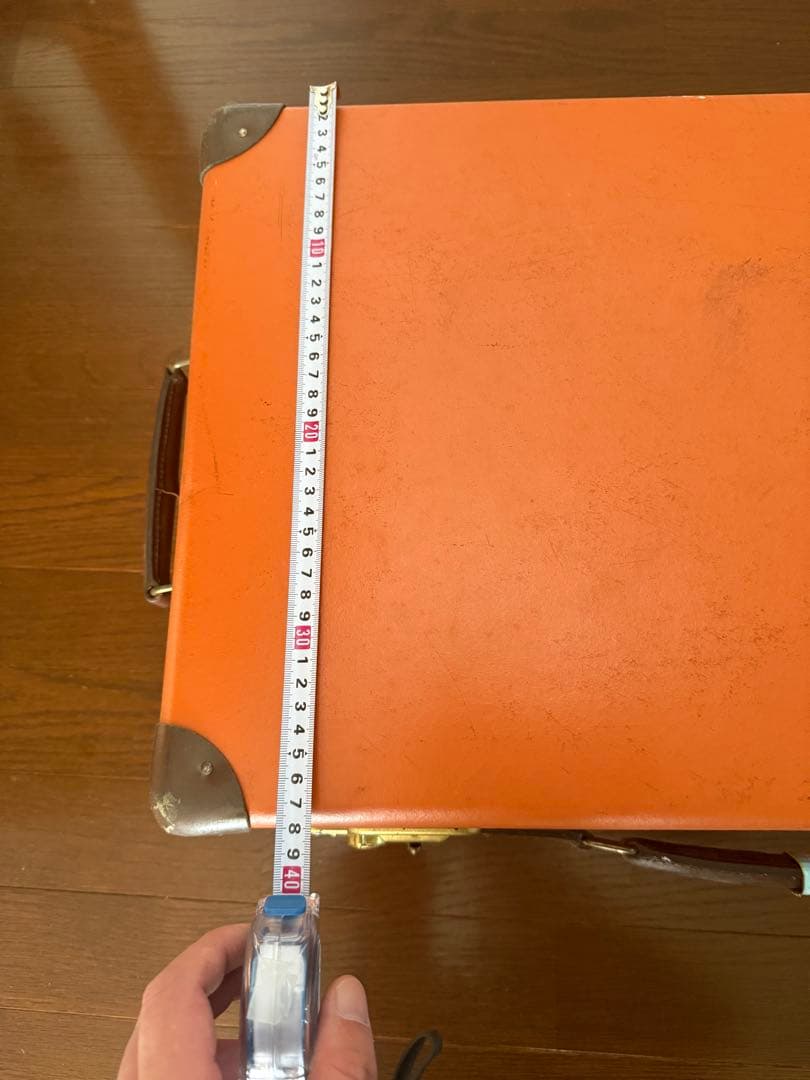 ★最終大特価★GLOBE-TROTTER オレンジ キャリーケース