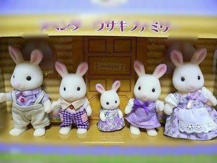 シルバニアファミリー ラベンダーウサギファミリー