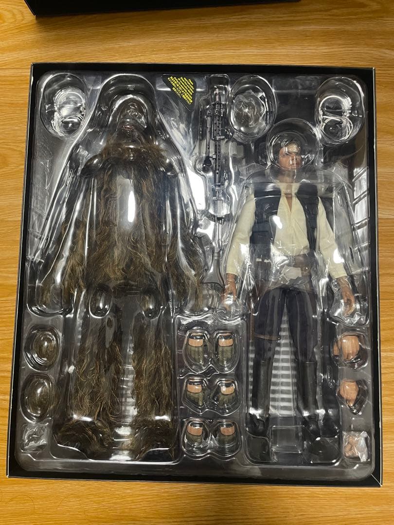ホットトイズ ハン・ソロ チューバッカ スターウォーズ ムービーマスターピース