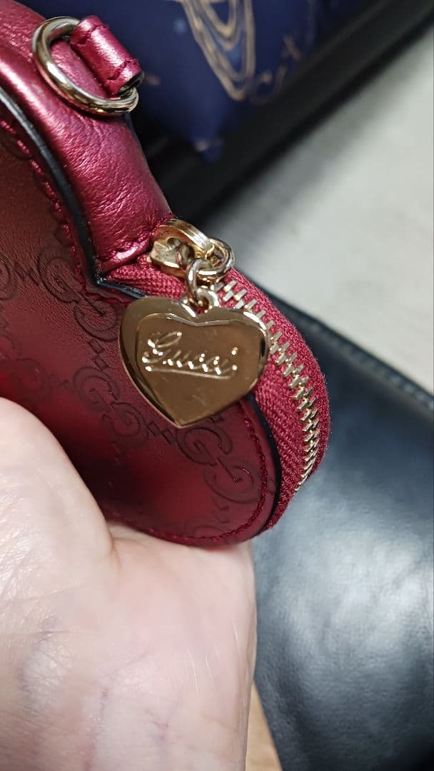 GUCCI 　ハート型ケース 　小銭入れ