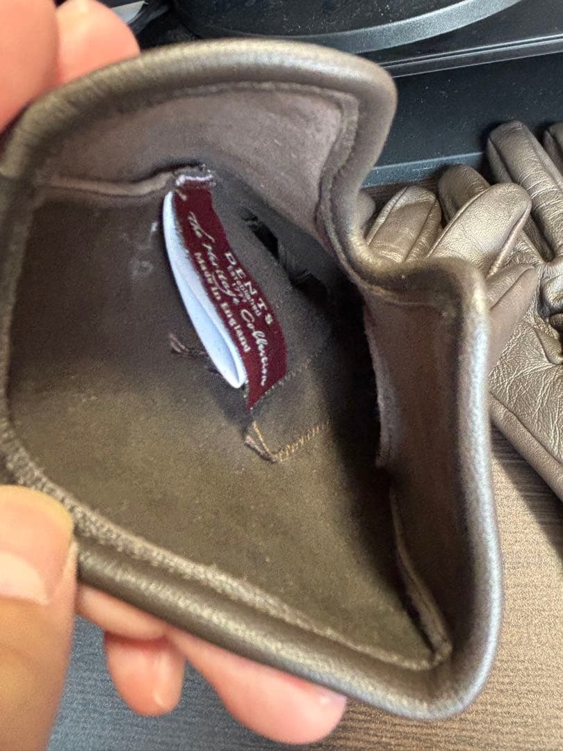 DENTS デンツ 革手袋 羊革 15-1100 Elton 7H(S)