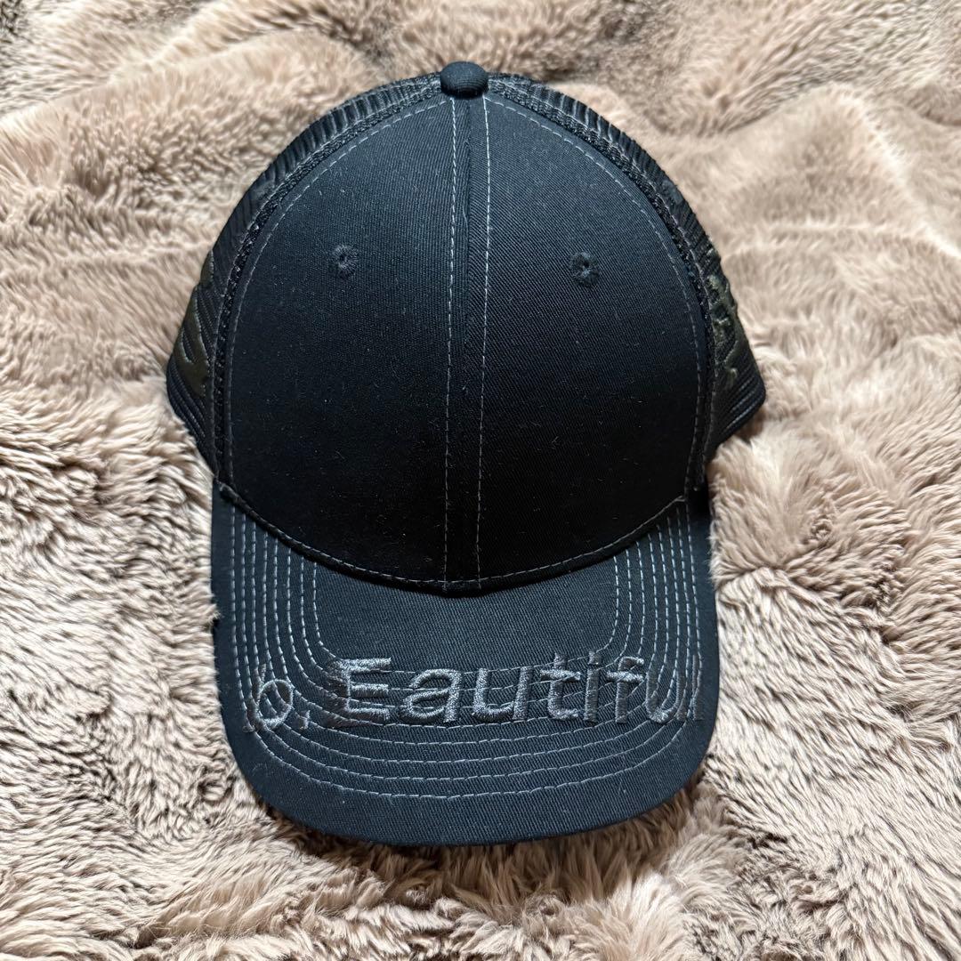 帽子 b.eautiful Soto Trucker Hat Black