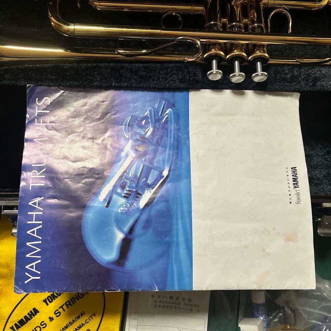 YAMAHA YTR-6320トランペット本体 ゴールド ハードケース付き