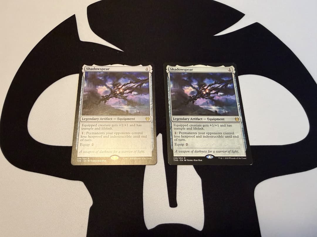 影槍　２枚　英語