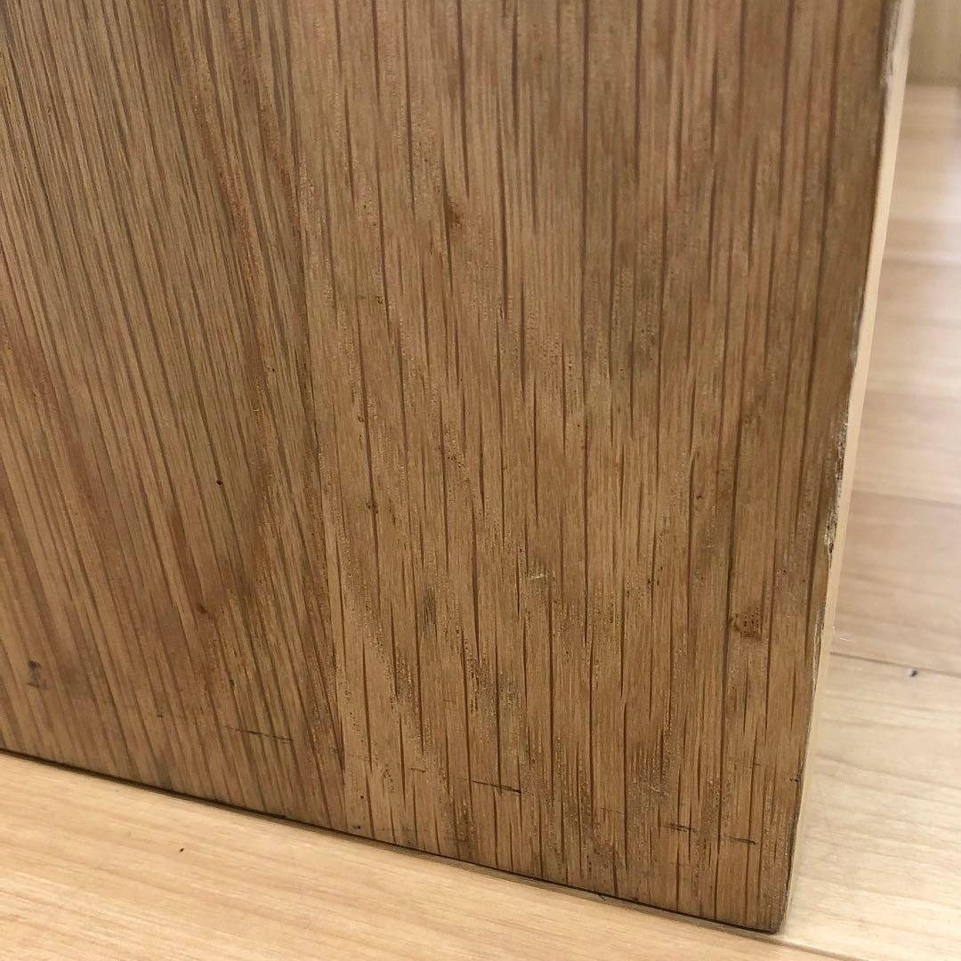 廃盤仕様 オーク無垢 MUJI 無印良品 コの字の家具 ライティングデスク 机