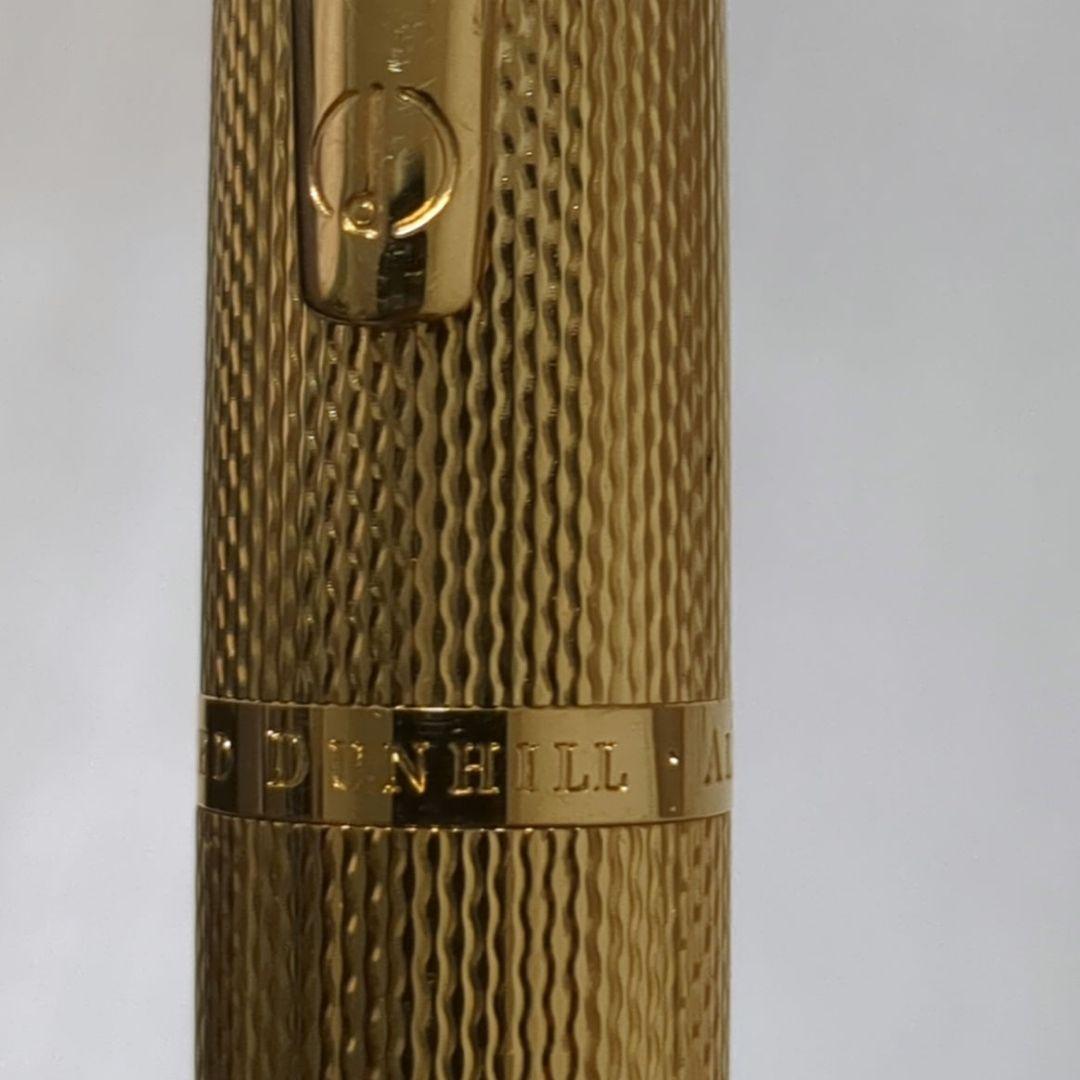 A.DUNHILL ダンヒル 万年筆 AD2000 ゴールドプレート バーレイM