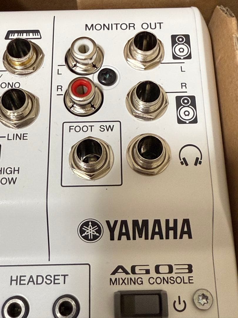美品 匿名発送 YAMAHA AG03 オーディオインターフェイス
