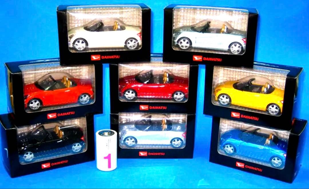 8色セット コペン ローブ ミニカー ダイハツ