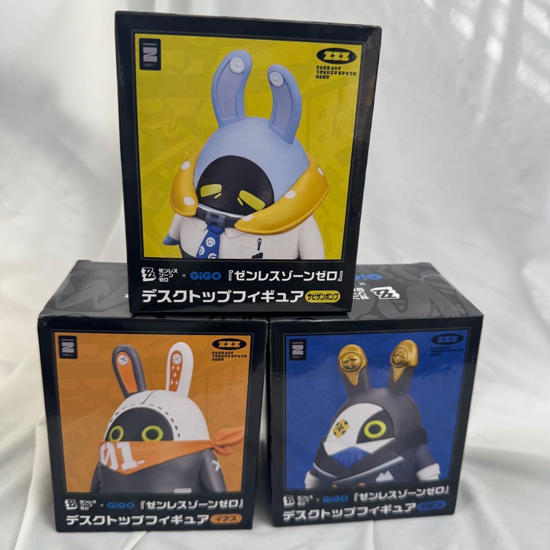 ゼンレスゾーンゼロ ボンプ デスクトップフィギュア3種