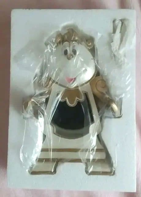 美女と野獣 コグスワース ホワイト 置き時計 Disney