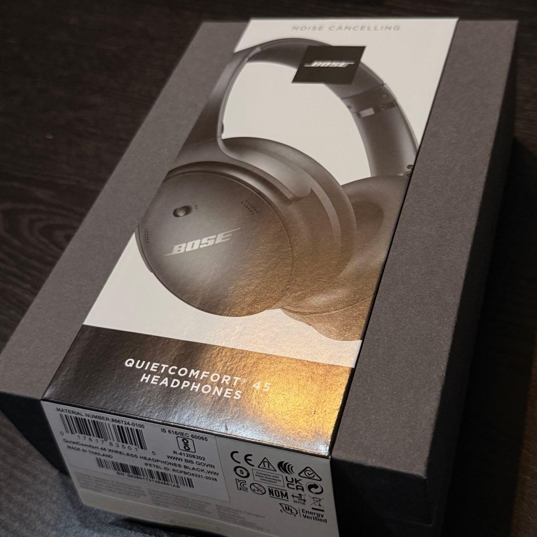 ヘッドホン BOSE QUIET COMFORT 45 HEADPHONES