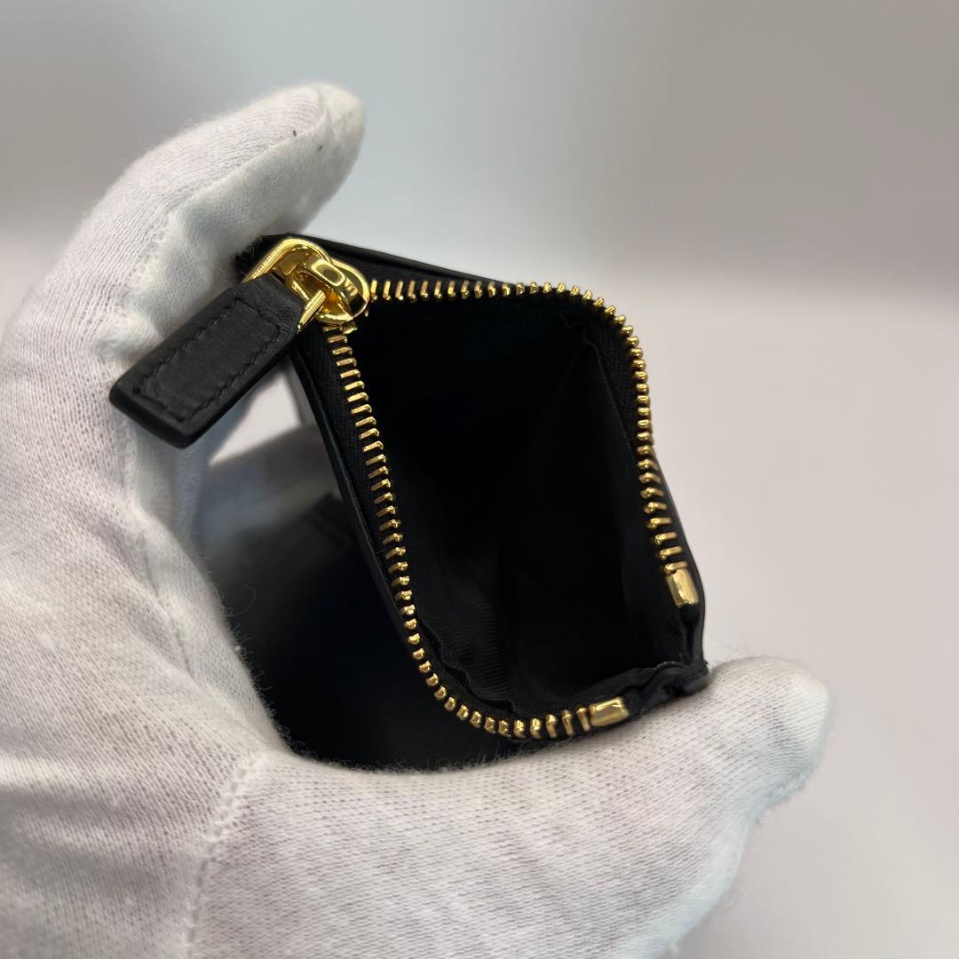 MARNI 三つ折り財布　PRISMA ブラック　ゴールド　財布　ウォレット　黒