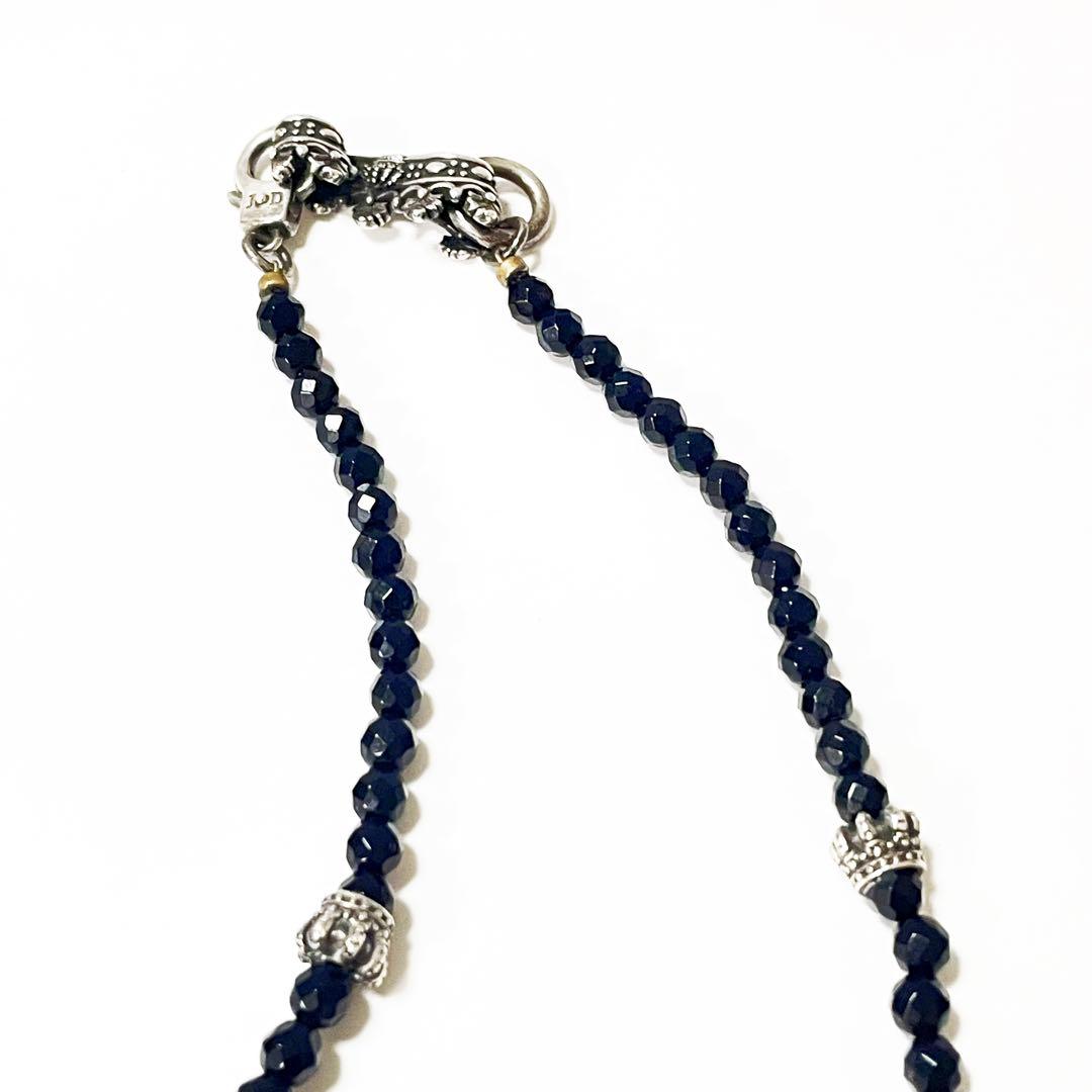 JUSTIN DAVIS クラウン オニキス ブレスレット ブラック sv925