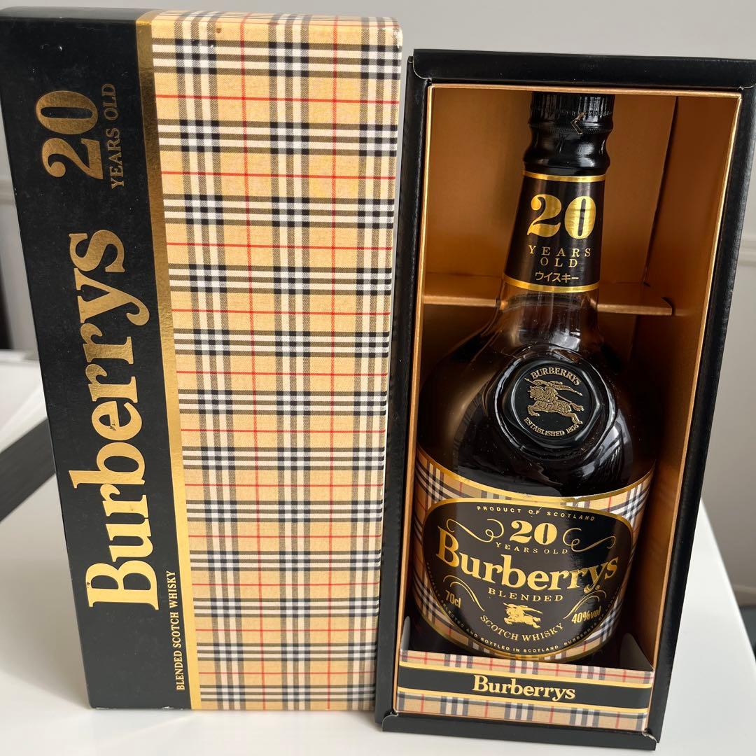 ウイスキー Burberrys 20YearsOldBlended ScotchWhisky