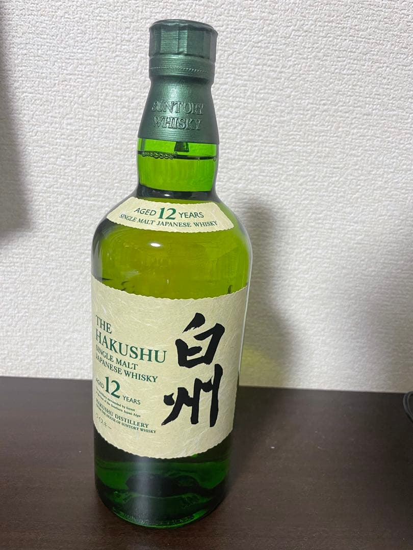 白州 12年 シングルモルトウイスキー 化粧箱付き