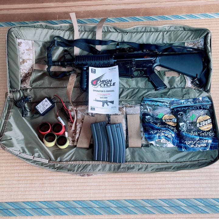 東京マルイ　ハイサイクルカスタム m4 crw