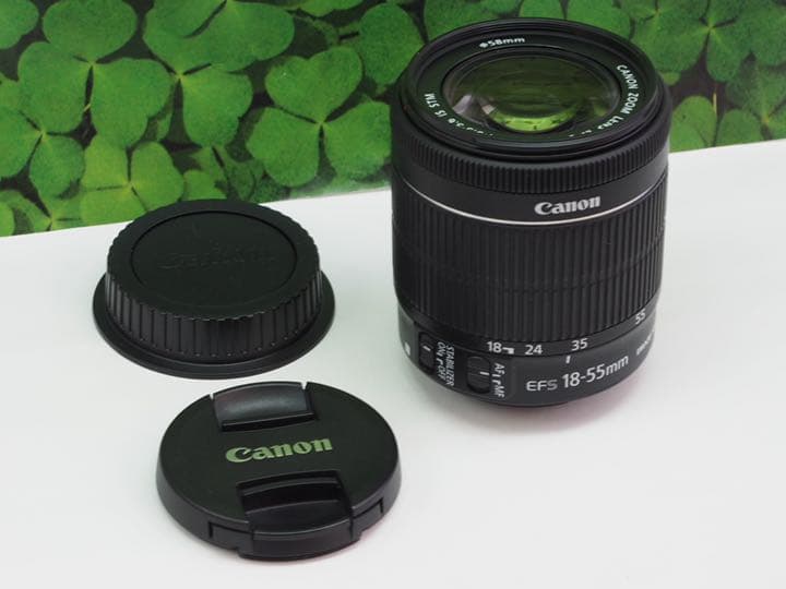 【美品】キヤノンEF-S18-55mm STM 標準ズームレンズ⭐️手ブレ機能付