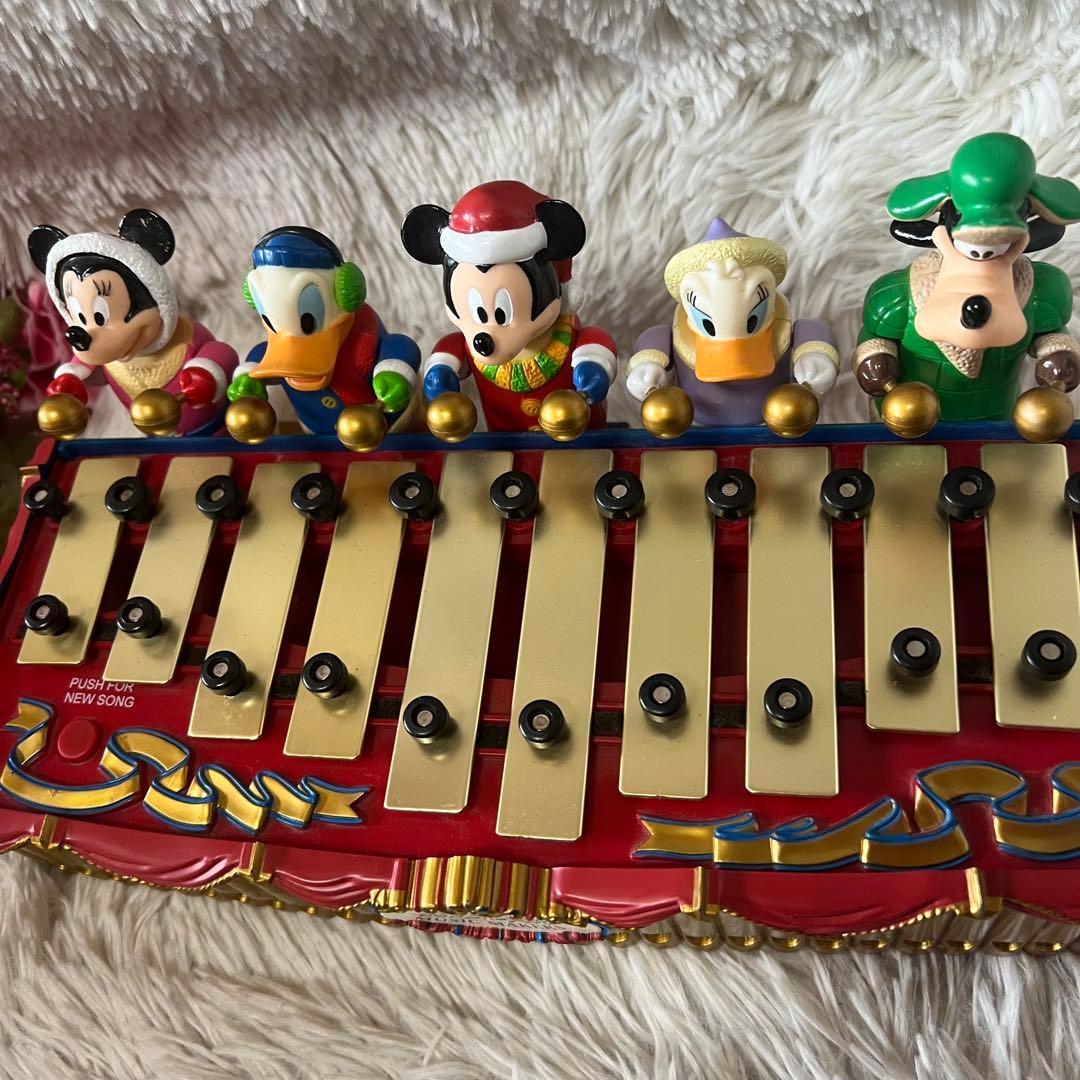ディズニー クリスマス 演奏　音楽　置物　ミッキーメリーミュージックメイカーズ