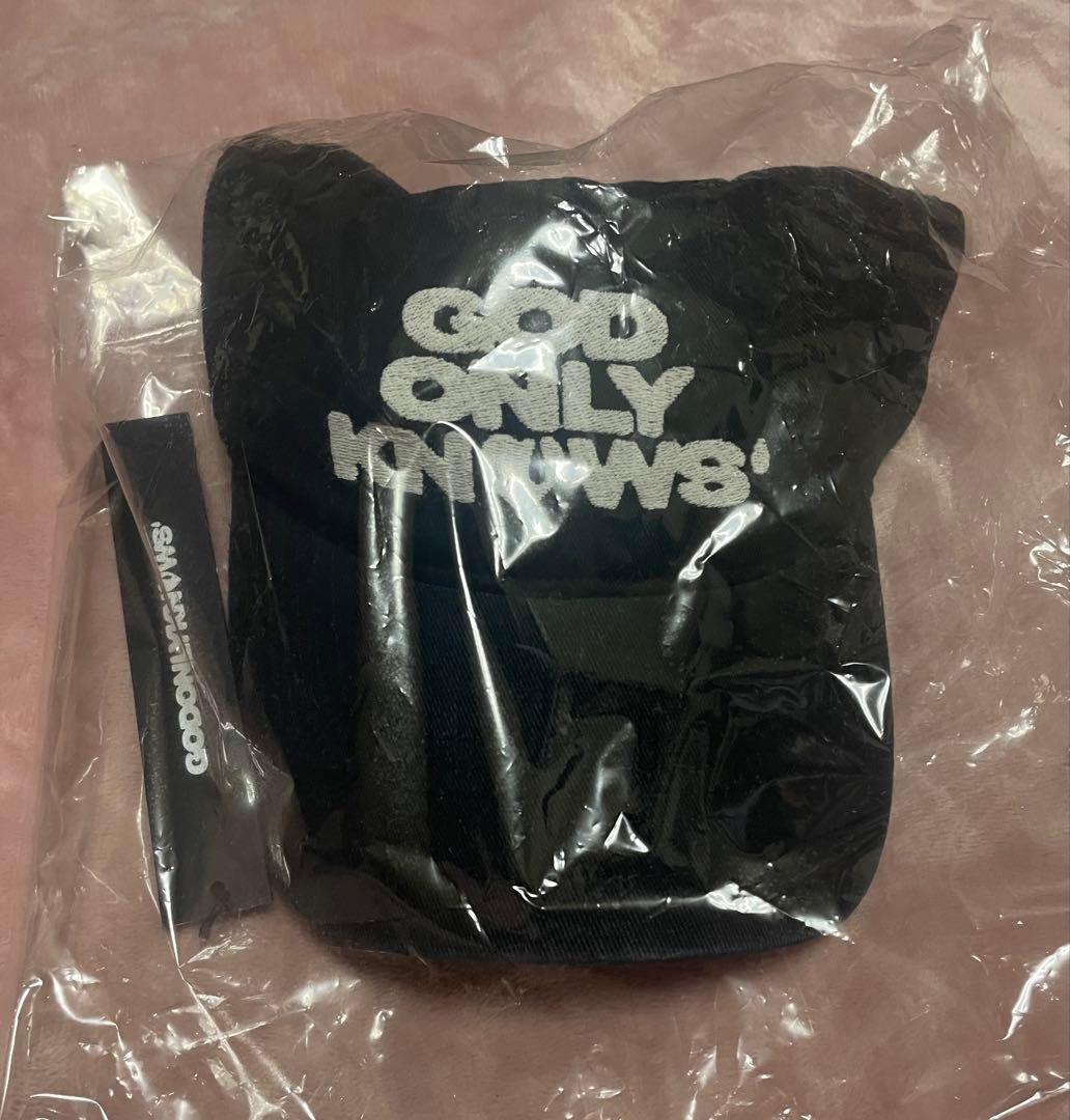 岩田剛典　GOD ONLY KNOWS キャップ　黒　未開封未使用