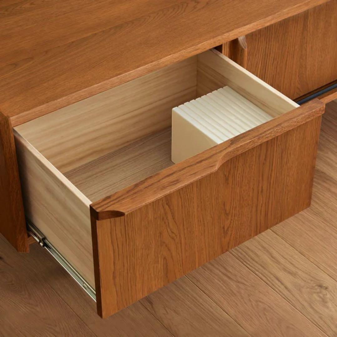 ウニコ　テレビ台 引き出し式