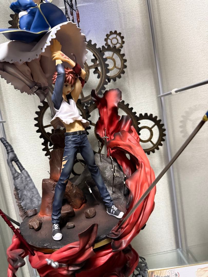 Fate 15周年記念 軌跡 フィギュア セイバー 衛宮士郎