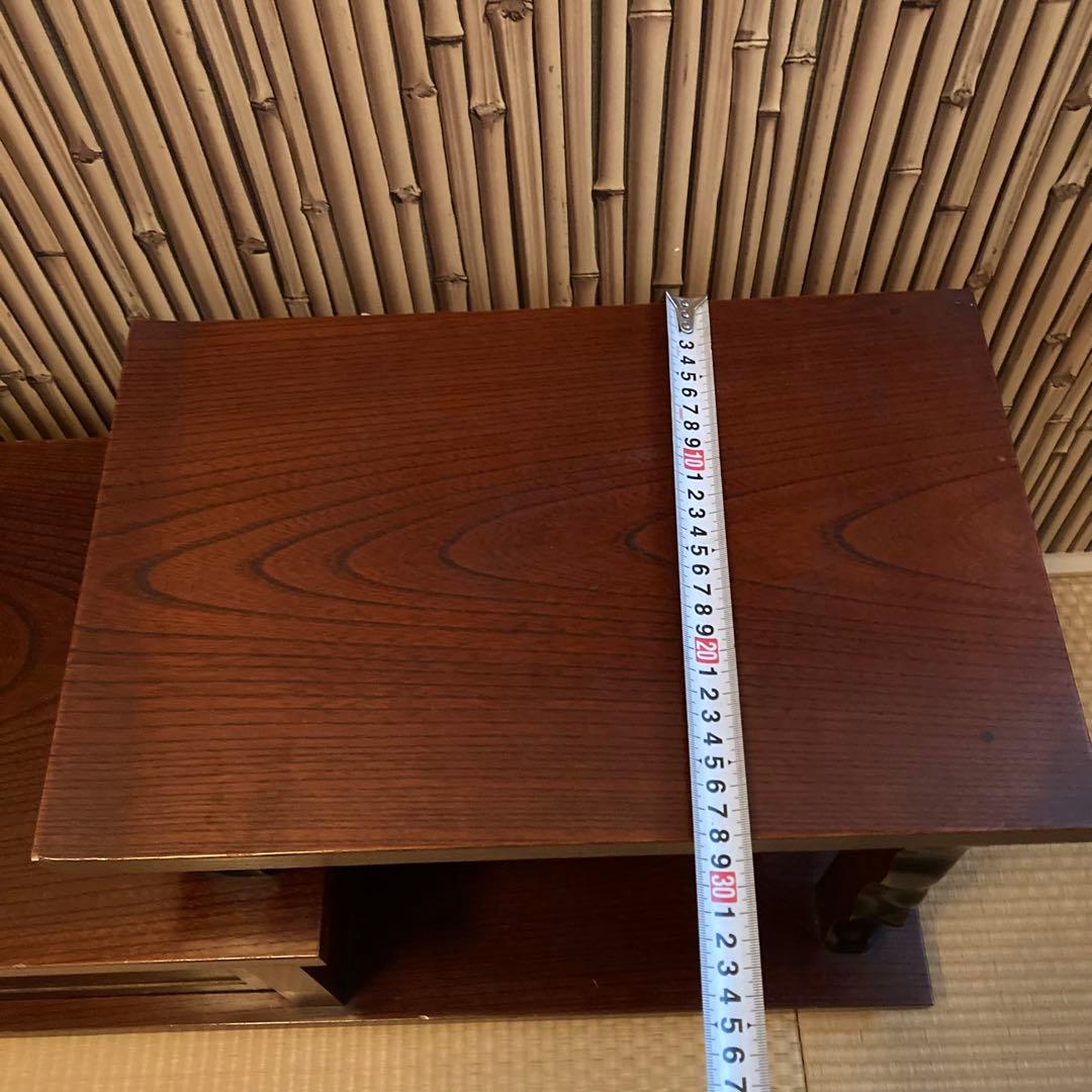 和風 和室 床の間 飾り台 天然木目 コンパクト 車中泊和室化