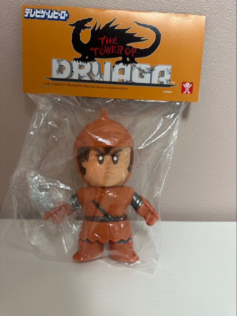 UNCUT テレビヒーロー　ドルアーガの塔　ギル　ソフビ