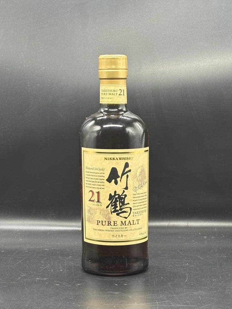 NIKKA 竹鶴 21年 ピュアモルト 700ml 新品未開封品　激レア