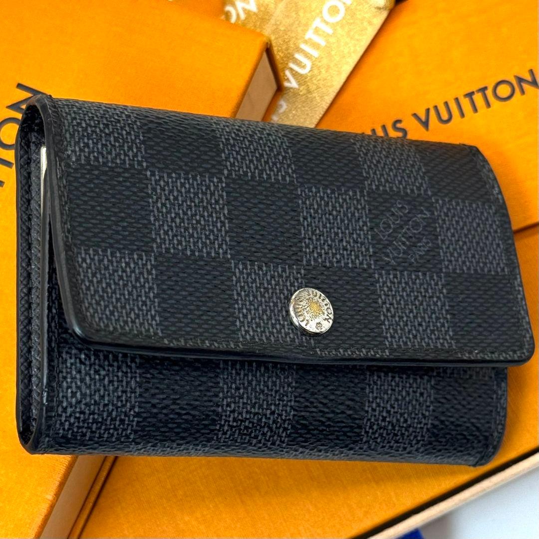 良品 ルイヴィトン ダミエグラフィット ミュルティクレ6 キーケース 6連 鍵