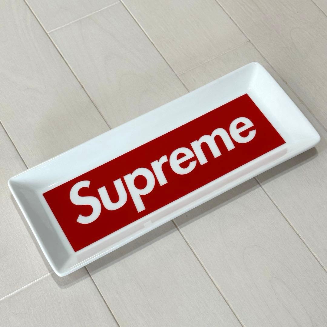 2014AW Supreme Ceramic Tray ボックスロゴ 陶器トレイ