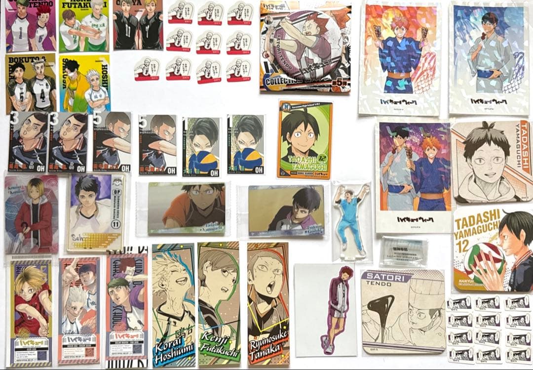 ハイキュー‼︎ アクスタ アトコ ぬい 缶バッジ等500点以上まとめ売り