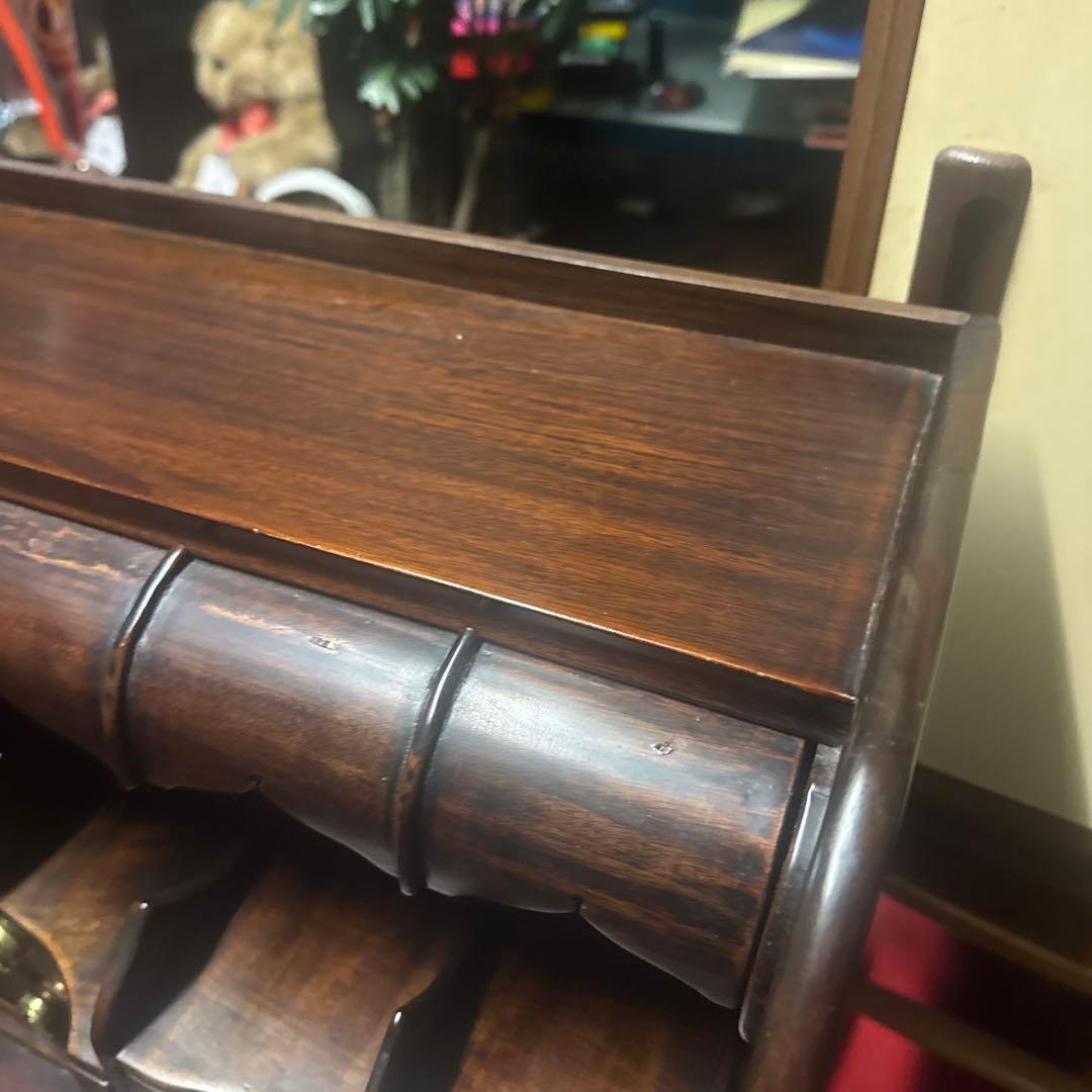 輸入家具　マホガニー　ダークブラウン イギリス　ライティングデスク