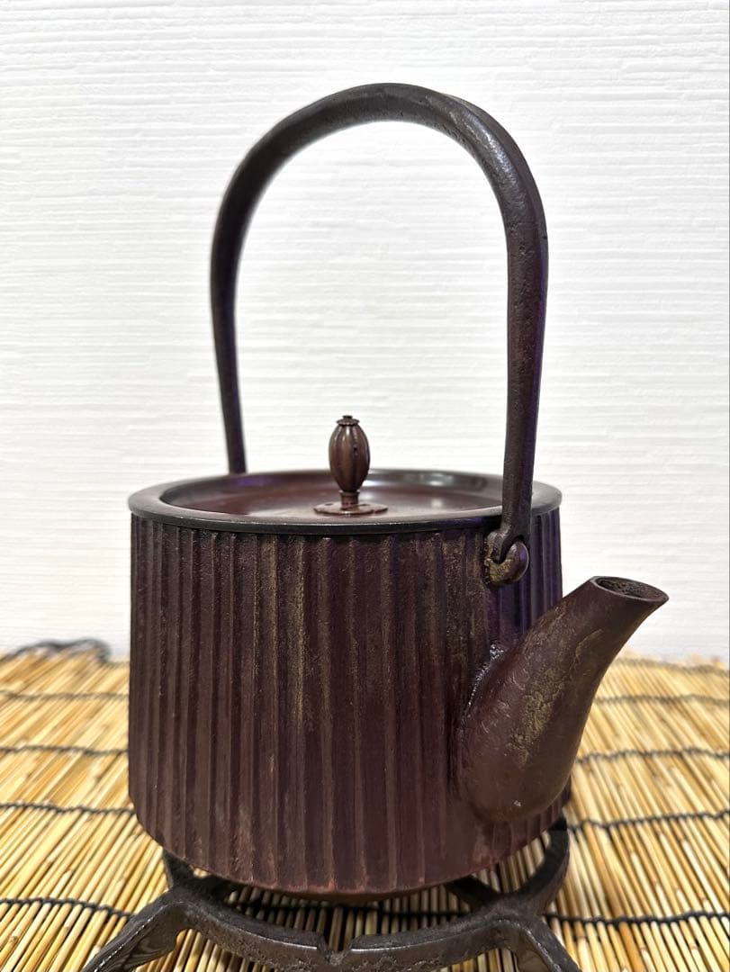 ＵＳＥＤ、良品　岩手県奥州水沢幸工芸　現代の名工 佐藤勝久造　利休型蛇ノ目１３型