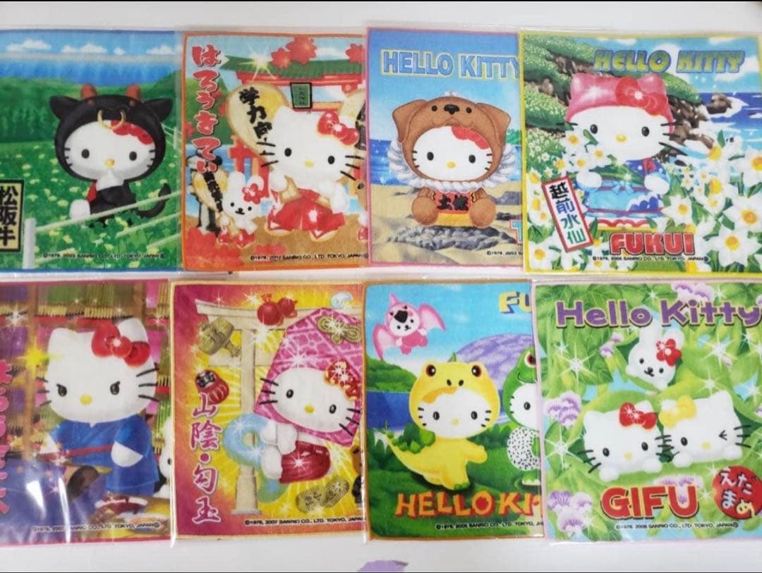 ハローキティ ご当地タオル 115枚セット