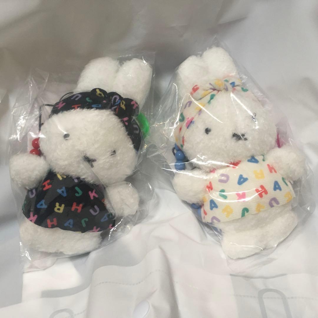 ミッフィー　原宿限定　HARAJUKU バッグチャーム　ぬいぐるみ　マスコット