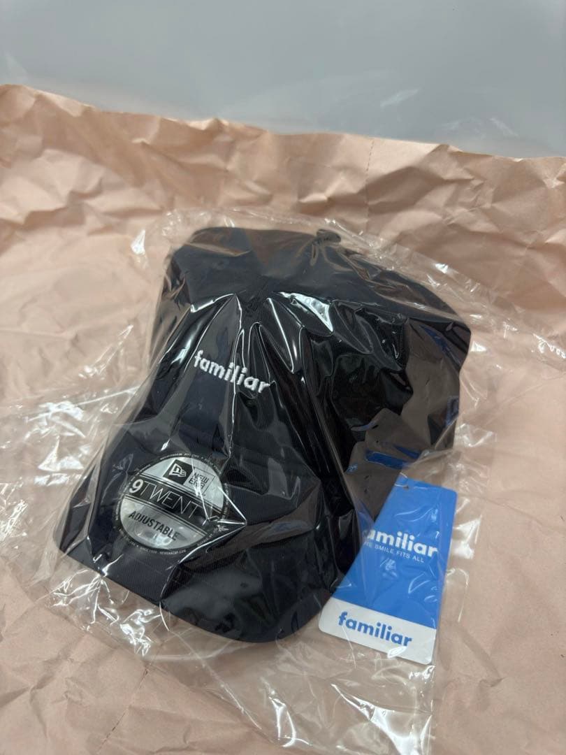 ファミリア　ニューエラ　帽子 (大人＋キッズ) 2点セット　ネイビー