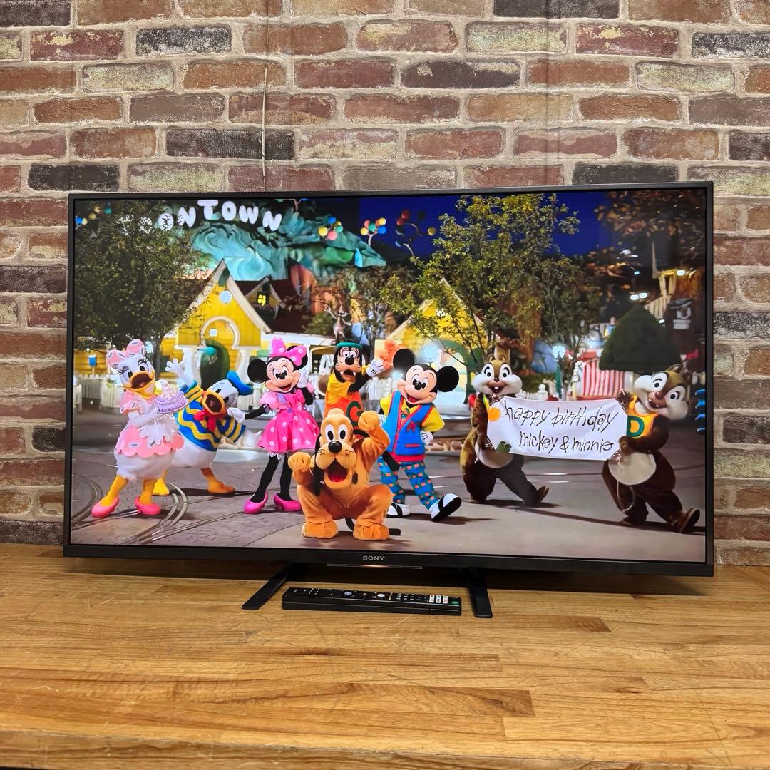 SONY 43V型 4K 液晶テレビ BRAVIA KJ-43X8000H