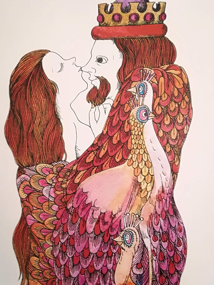 逸品　伊坂芳太良　伊坂芳太良作品集成　発売告知ポスター　パルコ　1983年