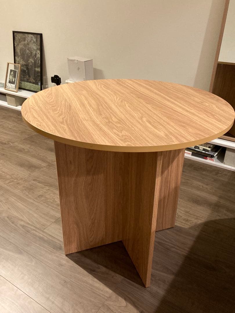 miia　ダイニングテーブル, 円形, 木製